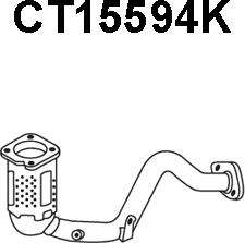 Veneporte CT15594K - Каталізатор autocars.com.ua