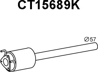 Veneporte CT15689K - Катализатор autodnr.net