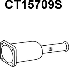 Veneporte CT15709S - сажі / частковий фільтр, система вихлопу ОГ autocars.com.ua