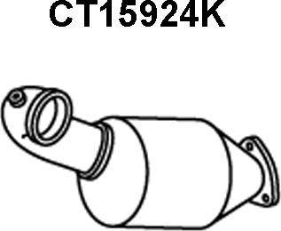 Veneporte CT15924K - Катализатор avtokuzovplus.com.ua