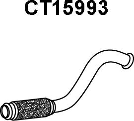 Veneporte CT15993 - Труба выхлопного газа autodnr.net