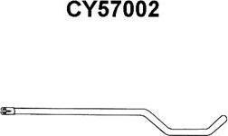 Veneporte CY57002 - Труба выхлопного газа avtokuzovplus.com.ua