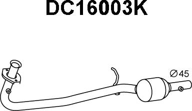 Veneporte DC16003K - Каталізатор autocars.com.ua