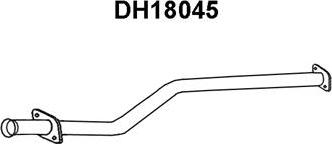 Veneporte DH18045 - Труба выхлопного газа avtokuzovplus.com.ua