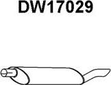 Veneporte DW17029 - Глушитель выхлопных газов, конечный autodnr.net