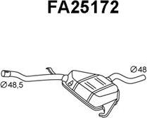 Veneporte FA25172 - Предглушітель вихлопних газів autocars.com.ua