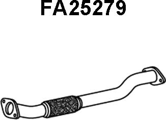 Veneporte FA25279 - Труба выхлопного газа autodnr.net
