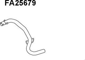 Veneporte FA25679 - Труба вихлопного газу autocars.com.ua