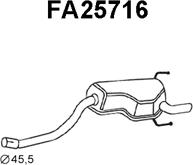 Veneporte FA25716 - Глушитель выхлопных газов, конечный avtokuzovplus.com.ua