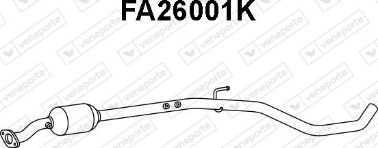 Veneporte FA26001K - Каталізатор autocars.com.ua