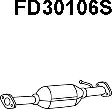 Veneporte FD30106S - Сажевый / частичный фильтр, система выхлопа ОГ avtokuzovplus.com.ua