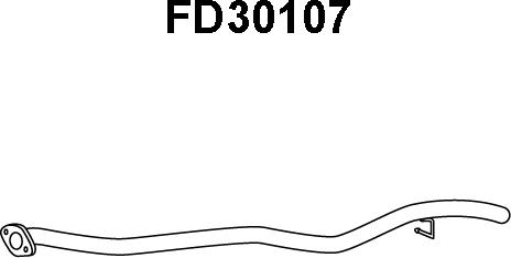 Veneporte FD30107 - Труба выхлопного газа autodnr.net