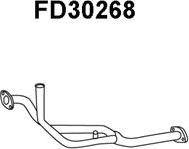 Veneporte FD30268 - Труба выхлопного газа avtokuzovplus.com.ua