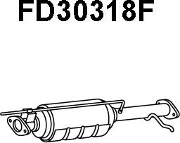 Veneporte FD30318F - сажі / частковий фільтр, система вихлопу ОГ autocars.com.ua