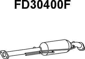 Veneporte FD30400F - Сажевый / частичный фильтр, система выхлопа ОГ avtokuzovplus.com.ua