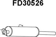 Veneporte FD30526 - Предглушитель выхлопных газов avtokuzovplus.com.ua