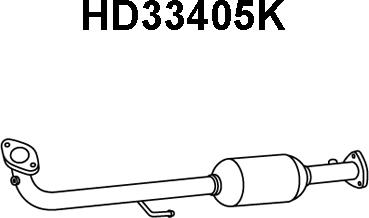 Veneporte HD33405K - Катализатор avtokuzovplus.com.ua