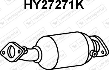 Veneporte HY27271K - Каталізатор autocars.com.ua