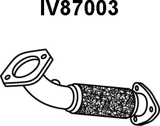 Veneporte IV87003 - Труба выхлопного газа avtokuzovplus.com.ua