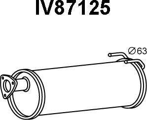 Veneporte IV87125 - Глушитель выхлопных газов, конечный autodnr.net