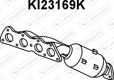 Veneporte KI23169K - Катализатор autodnr.net