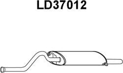 Veneporte LD37012 - Глушитель выхлопных газов, конечный autodnr.net