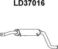 Veneporte LD37016 - Средний глушитель выхлопных газов autodnr.net