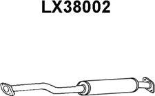 Veneporte LX38002 - Предглушітель вихлопних газів autocars.com.ua