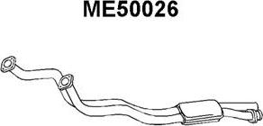 Veneporte ME50026 - Предглушитель выхлопных газов autodnr.net