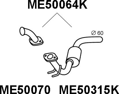Veneporte ME50064K - Катализатор autodnr.net