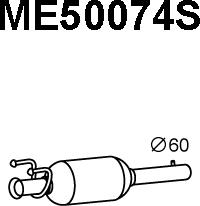 Veneporte ME50074S - Сажевый / частичный фильтр, система выхлопа ОГ autodnr.net