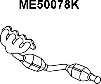 Veneporte ME50078K - Каталізатор autocars.com.ua