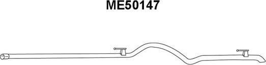 Veneporte ME50147 - Труба выхлопного газа autodnr.net