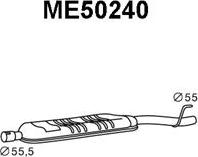 Veneporte ME50240 - Предглушитель выхлопных газов autodnr.net