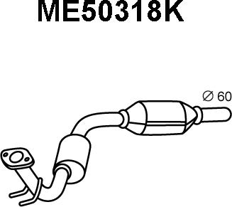 Veneporte ME50318K - Катализатор autodnr.net