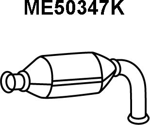 Veneporte ME50347K - Каталізатор autocars.com.ua