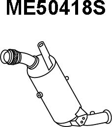 Veneporte ME50418S - сажі / частковий фільтр, система вихлопу ОГ autocars.com.ua