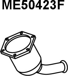 Veneporte ME50423F - сажі / частковий фільтр, система вихлопу ОГ autocars.com.ua