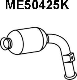 Veneporte ME50425K - Каталізатор autocars.com.ua