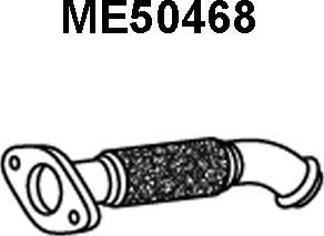 Veneporte ME50468 - Труба вихлопного газу autocars.com.ua