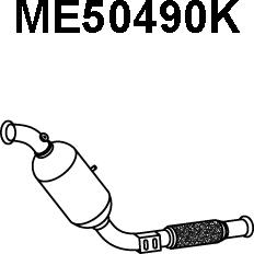 Veneporte ME50490K - Каталізатор autocars.com.ua
