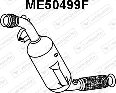 Veneporte ME50499F - сажі / частковий фільтр, система вихлопу ОГ autocars.com.ua