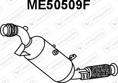 Veneporte ME50509F - Сажевый / частичный фильтр, система выхлопа ОГ autodnr.net