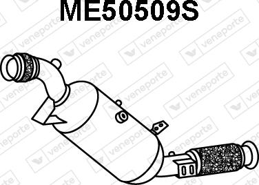 Veneporte ME50509S - Сажевый / частичный фильтр, система выхлопа ОГ autodnr.net