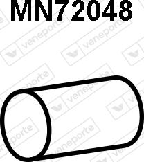 Veneporte MN72048 - Труба вихлопного газу autocars.com.ua