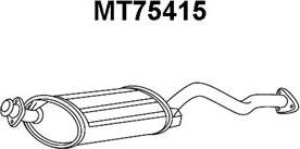 Veneporte MT75415 - Предглушитель выхлопных газов avtokuzovplus.com.ua