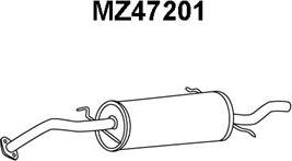 Veneporte MZ47201 - Глушитель выхлопных газов, конечный autodnr.net