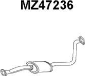 Veneporte MZ47236 - Предглушітель вихлопних газів autocars.com.ua