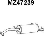 Veneporte MZ47239 - Глушник вихлопних газів кінцевий autocars.com.ua