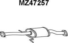 Veneporte MZ47257 - Средний глушитель выхлопных газов avtokuzovplus.com.ua